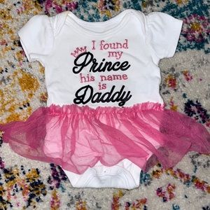 Baby girl onesie